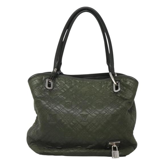 Louis Vuitton Antia Lilia Green Leather tote - Picture 1 of 10